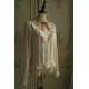 Faeries Daffodil Walking Out Of The Morning Mist Embroidered Blouse(Reservation/Full Payment Without Shipping)